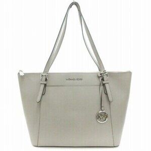 Michael Kors Silver Jet Set Tote Bag Purse